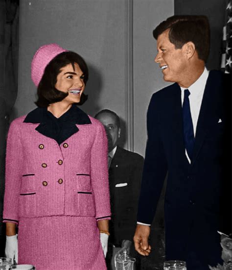 jackie o pink chanel suit.